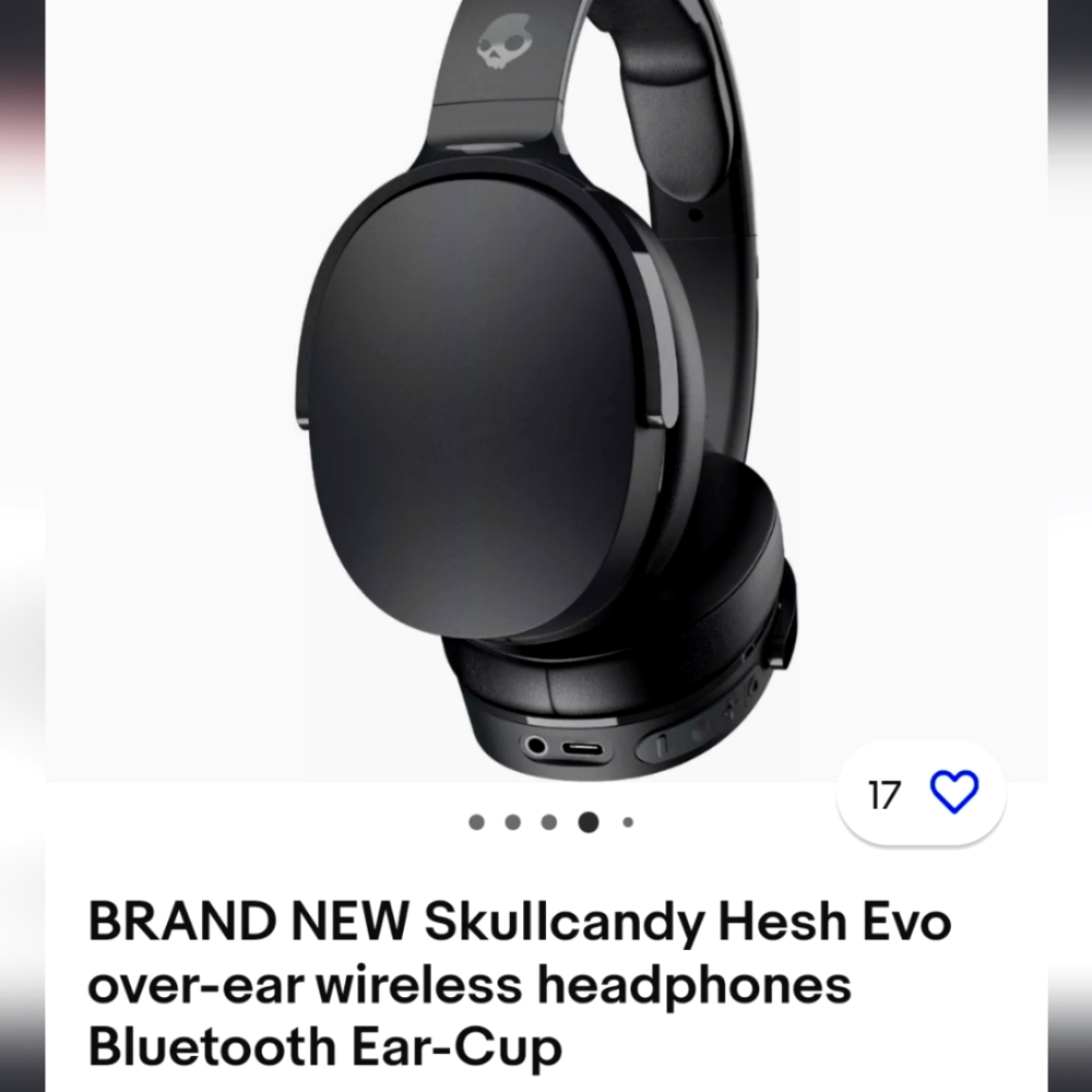 Skullcandy - Hesh Evo Over-the-Ear Wireless - True Black